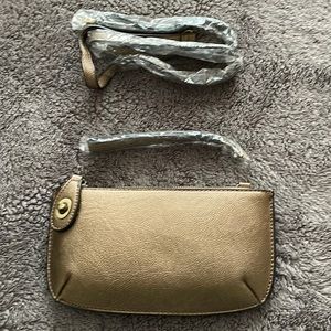 Metallic Copper Crossbody/Clutch